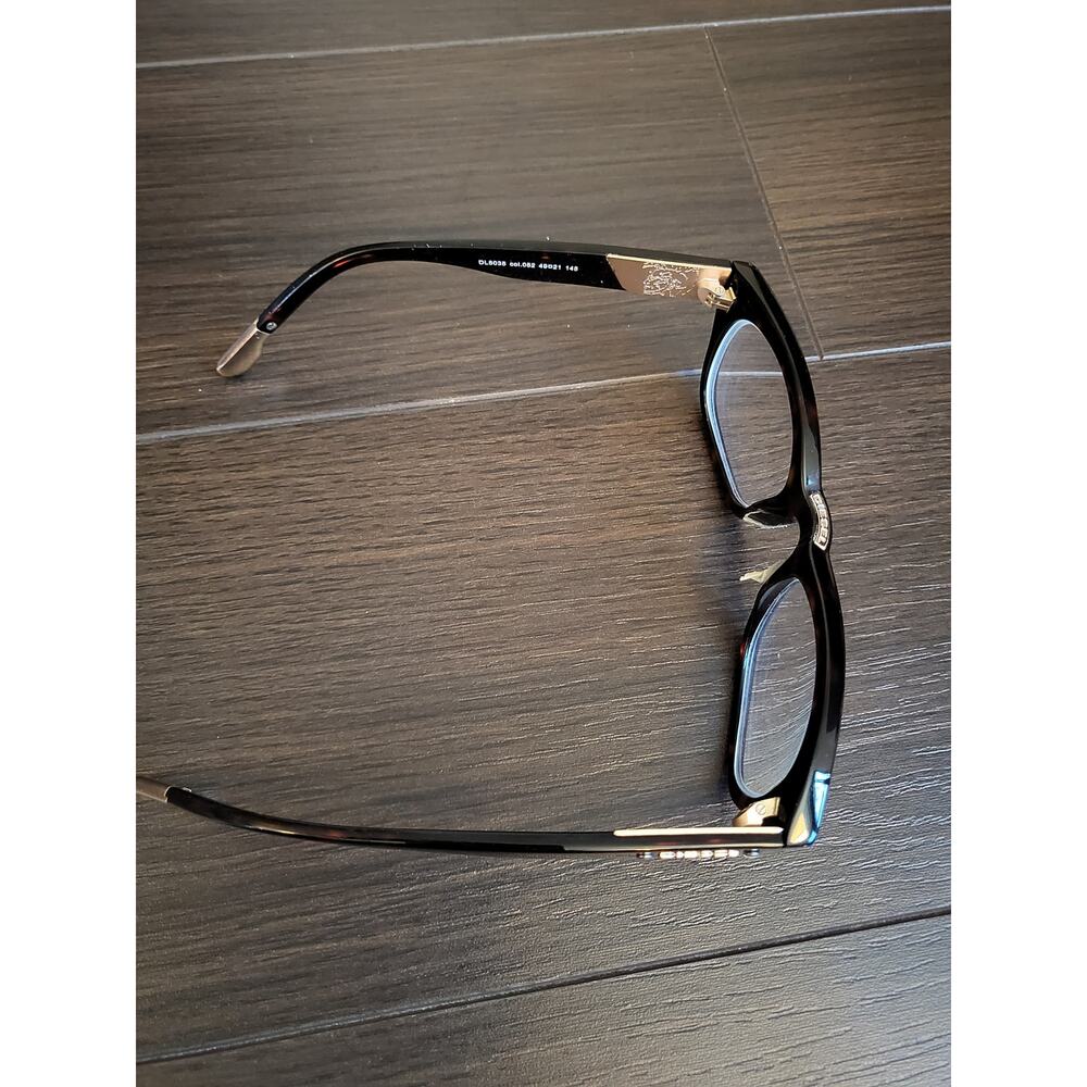 DIESEL Black Gold Eye Glasses Good 49-21-145 DL5035 - Picture 12 of 12